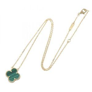 Van Cleef & Arpels 18K Vintage Alhambra Pendant Necklace w/Box, Bag, Docs